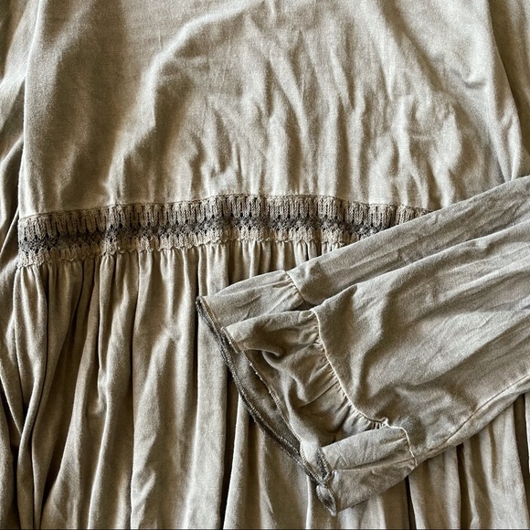 BOHO KNIT TOP. Sz L - Picture 3 of 7